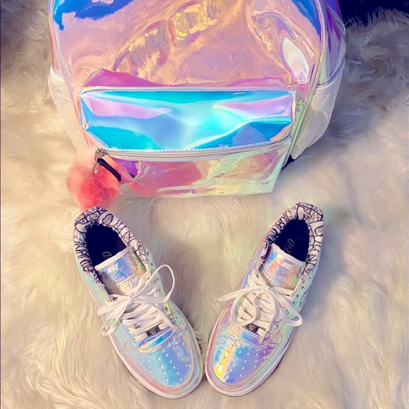 Nike Shoes - Nike Id Air Force One “NYC Iridescent” Low
